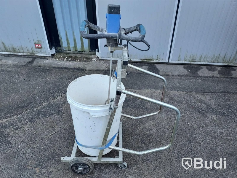 Bruk/cement blandare på vagn