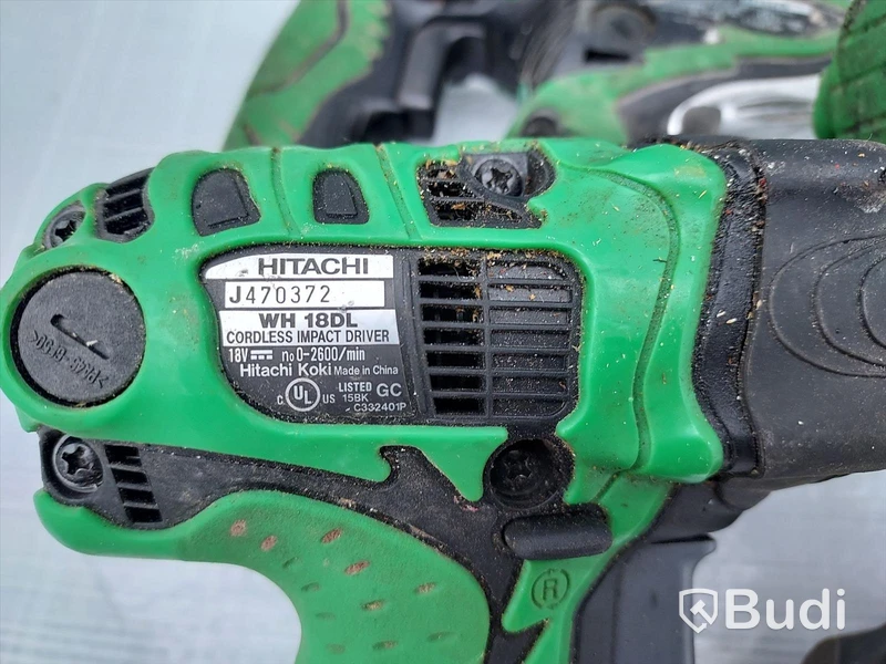 Hitachi Koki batteridrivna verktyg Tigersåg, slagborr, slagskruvdragare 18volt