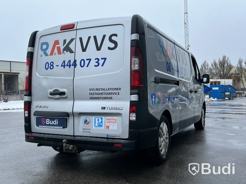 Skåpbil Opel Vivaro  2.9t 1.6 CDTI BIturbo | Manuell | 120hk | 2014