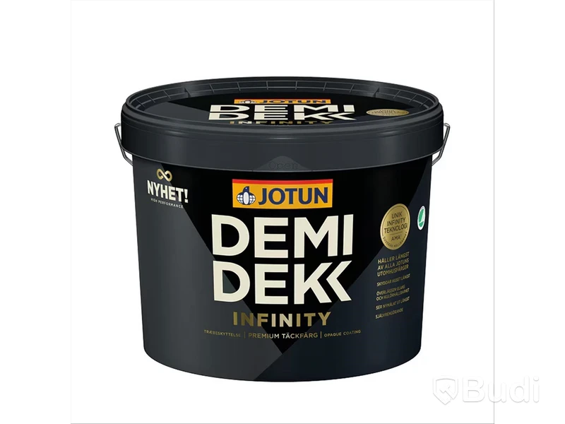 2 st. 10-litershinkar Täckfärg Demidekk Infinity Premium  Brytbas A