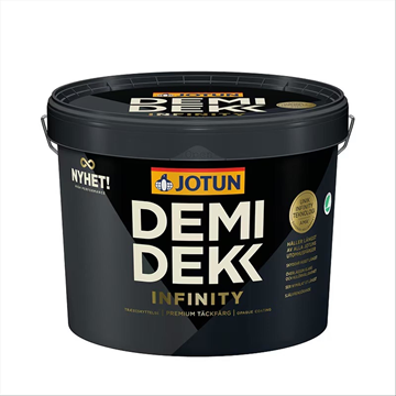 (NY) 2 st. 10-litershinkar Täckfärg Demidekk Infinity Premium Oker-base