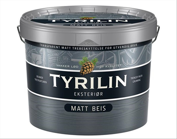 (NY) 2 st. 9-litershinkar Täckfärg TYRILIN  Svak Gul Base