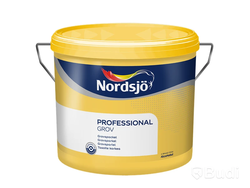 10-litershink Grovspackel Nordsjö Professional Grov