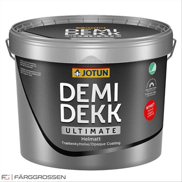 (NY) 10-litershink Täckfärg Demidekk Ultimate Helmatt A-base