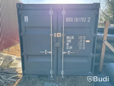 8-fots container, -2018