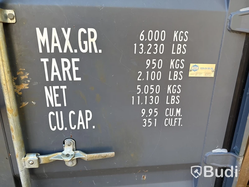 8-fots container, -2018