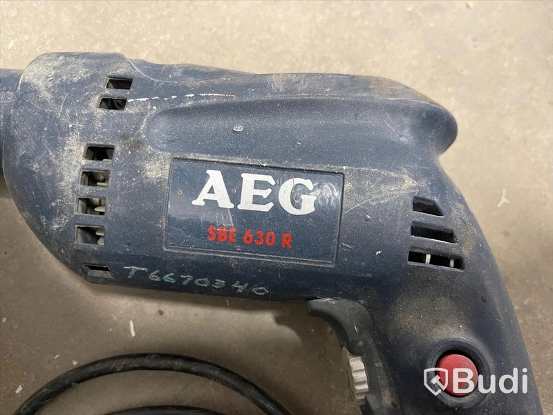 Bandslip HBS 65 och skruvdragare SBE 630R AEG
