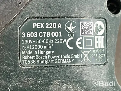 Slipmaskin BOSCH PEX 200A