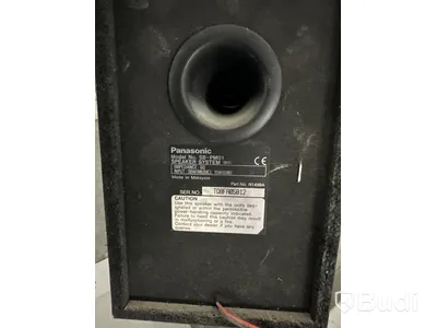 Stereo och 2 st högtalare Panasonic
