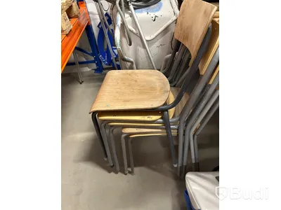 Parti med stolar och fällbord