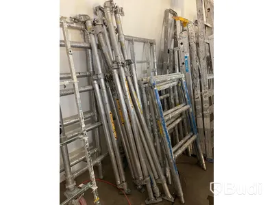 Parti med byggnadsställning (Ej stegar)