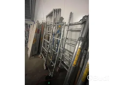 Parti med byggnadsställning (Ej stegar)