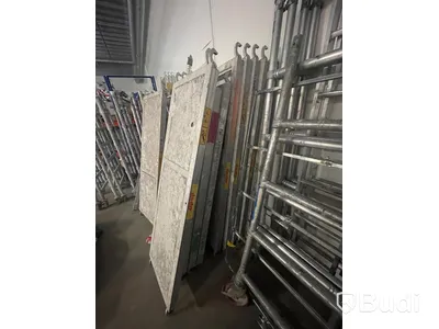 Parti med byggnadsställning (Ej stegar)