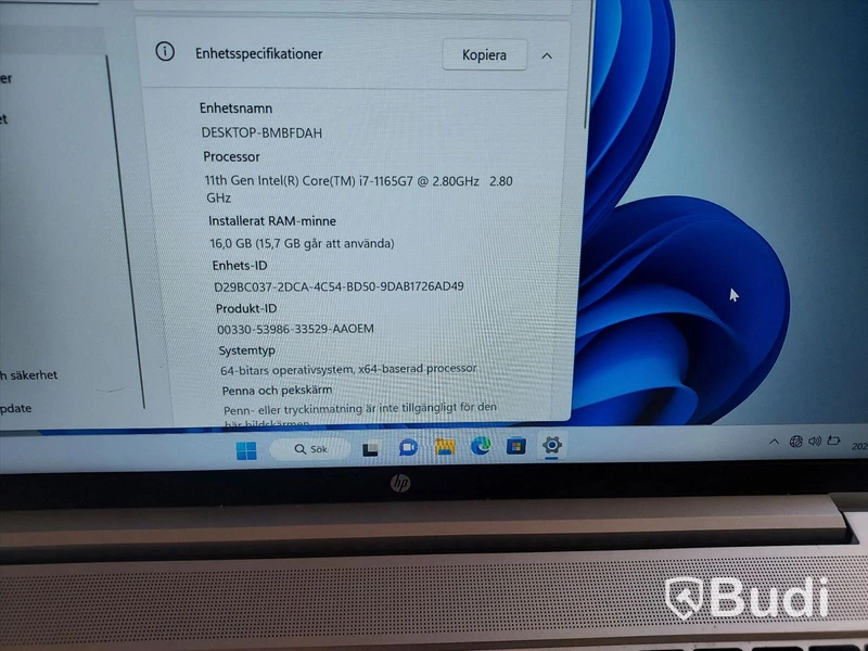 HP Laptop ProBook 650 G8 Intel i7 11th generation
