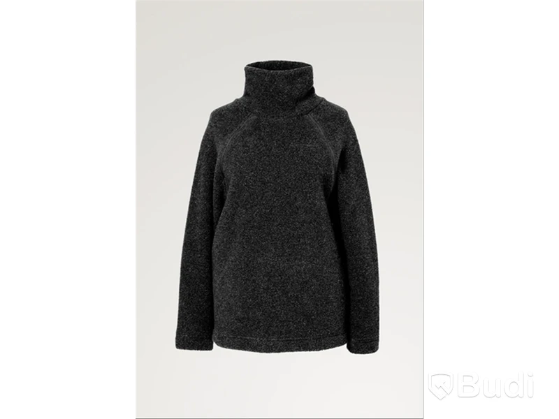 Fleecetröja i ull Boob Design, mörk grå, stl. 40