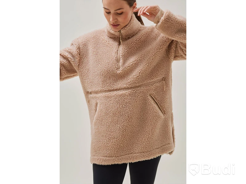 Fleecetröja Boob Design, beige, stl. 50