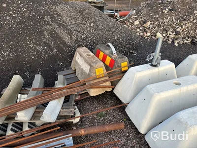 Parti med betongfundament