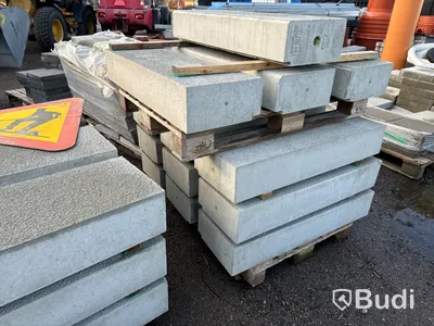 Betongfundament, 2 st. pall