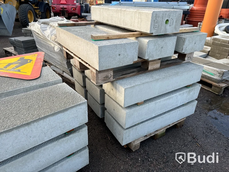 Betongfundament, 2 st. pall