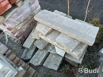 Stort restlager med marksten, olika sorter