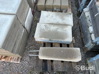 Stort restlager med marksten, olika sorter