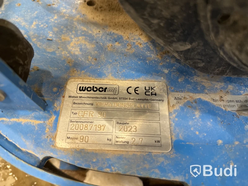 Markvibrator, Weber CFR 90 - 2023