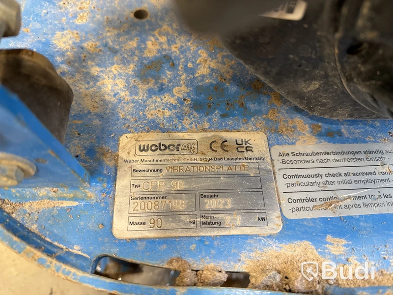 Markvibrator, Weber CFR 90 - 2023