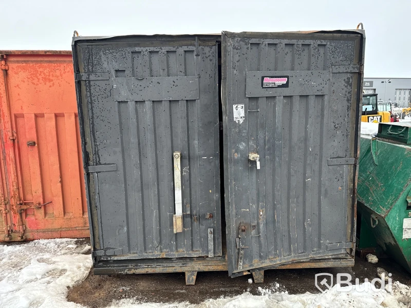 Redskapscontainer inklusive innehåll