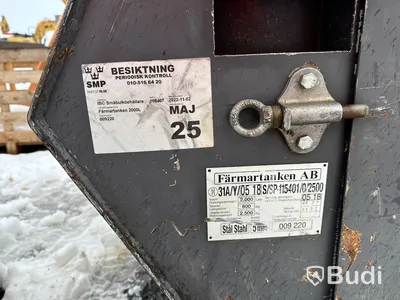 Bränsletank 2000 liter