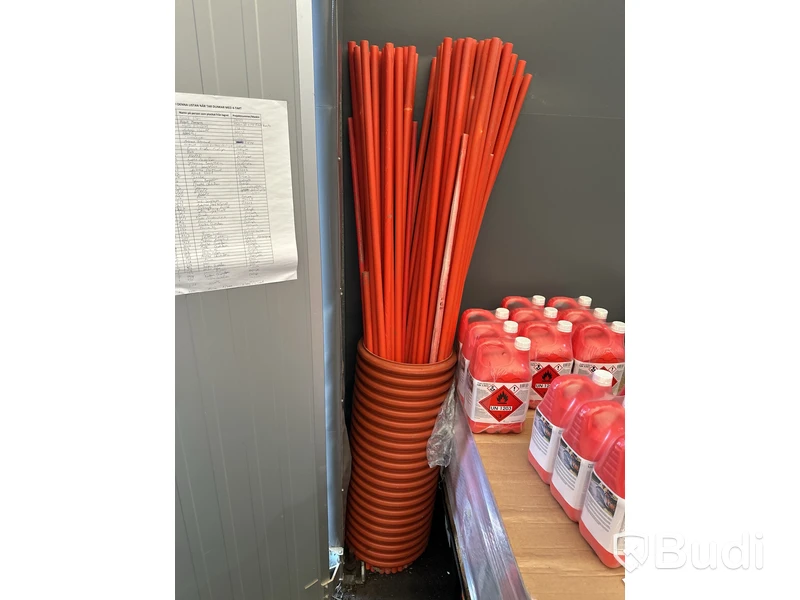 Parti med snökäppar