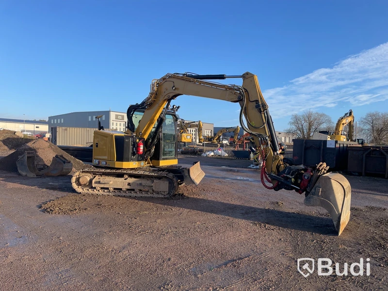 Grävmaskin CAT 308 CR -2021 | Diverse skopor ingår