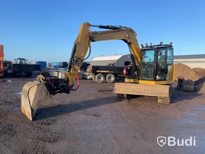 Grävmaskin CAT 308 CR -2021 | Diverse skopor ingår