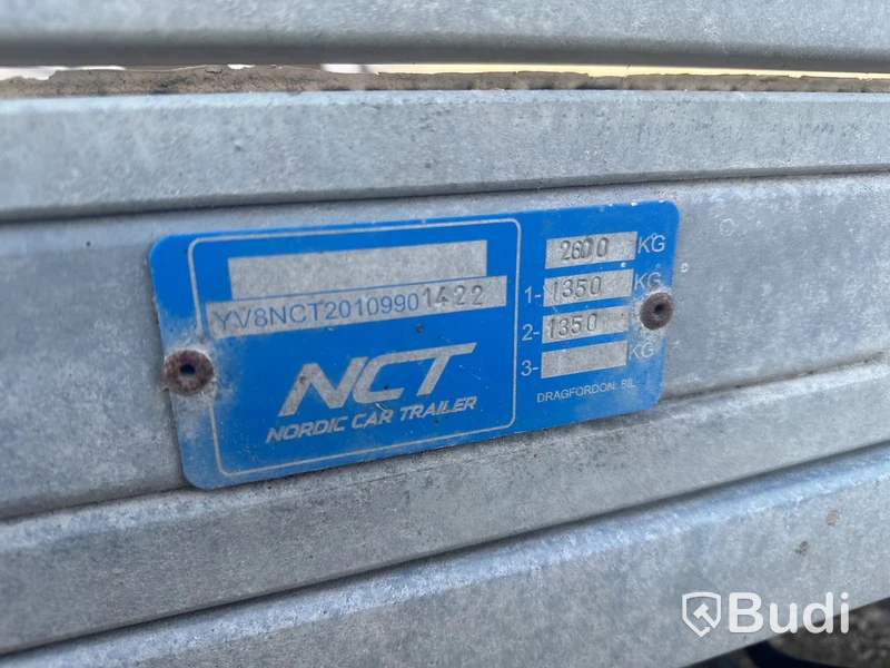 Nordic cartrailer 2600 TD - 2012