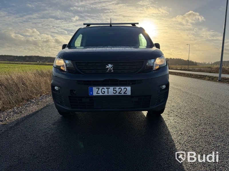 Peugeot Partner Utökad Last 1.5 BlueHDi 100 Manuell, 102hk, -2019