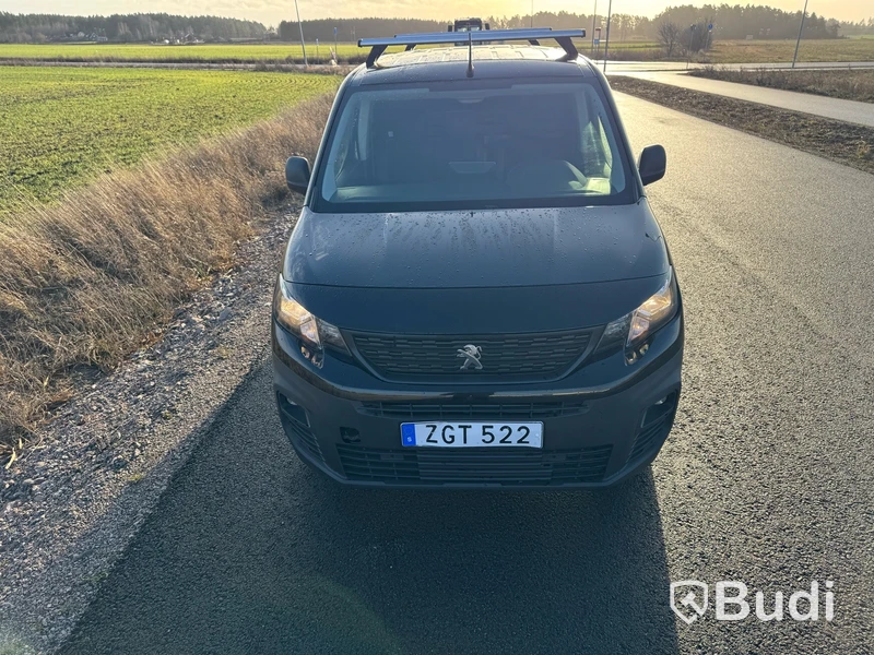 Peugeot Partner Utökad Last 1.5 BlueHDi 100 Manuell, 102hk, -2019