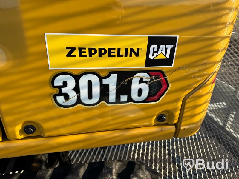 Minigrävare CAT 301.6 2022 med släp