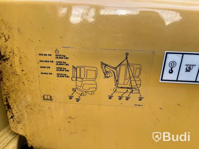 Grävmaskin CAT 303.5 ECR -2018 - EXPORT