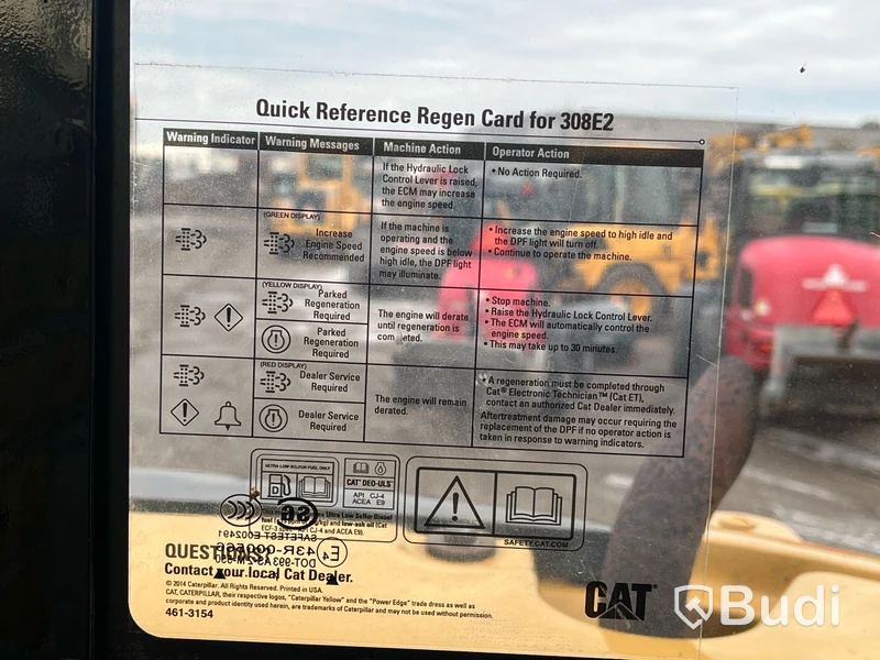 CAT 308E 2 CR -2018