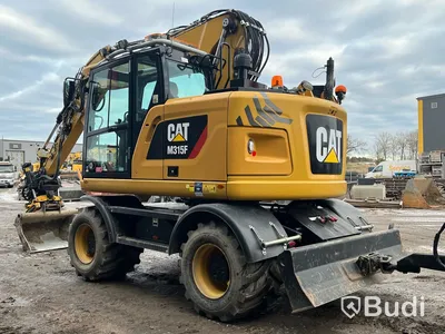 Hjulgrävare CAT M315F -2018 med Palmse trailer 2015