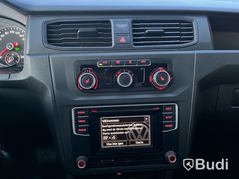 Skåpbil Volkswagen Caddy 2.0 TDI BlueMotion DSG Sekventiell, 102hk, 2017