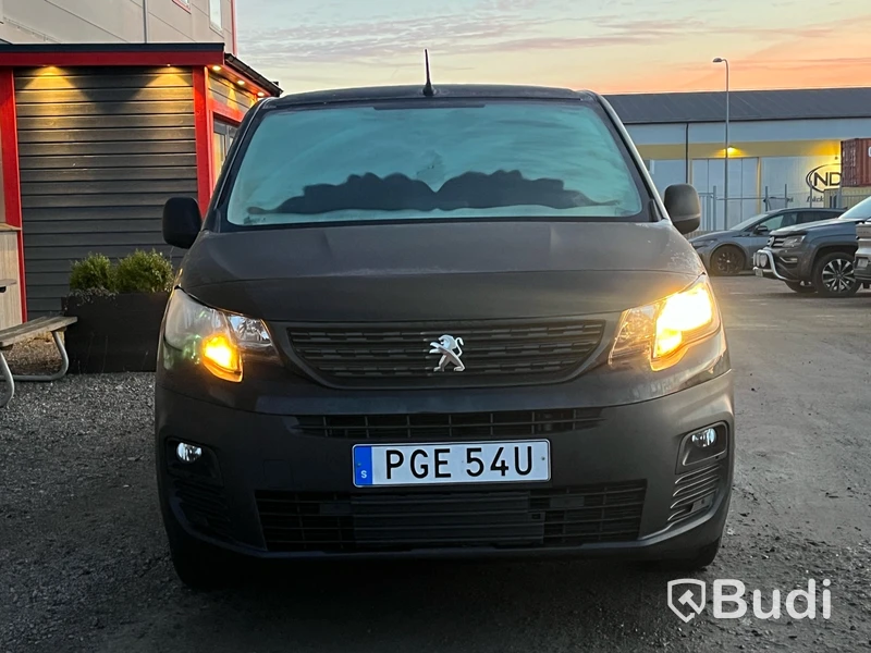 Skåpbil Peugeot Partner Utökad Last 1.5 BlueHDi 100 Manuell, 102hk -2019