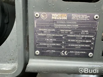 Hjulgrävare Neusson ew100 rotortilt, med tippvagn Bigab BT-8 -2018