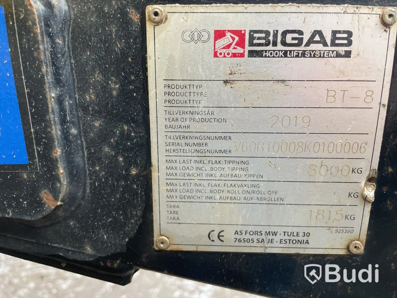 Hjulgrävare Neusson ew100 rotortilt, med tippvagn Bigab BT-8 -2018