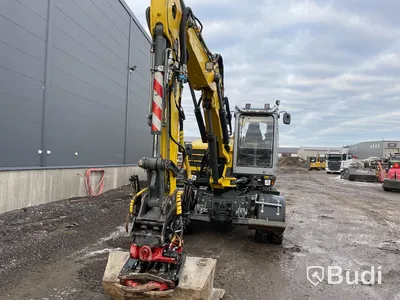Hjulgrävare Neusson ew100 rotortilt, med tippvagn Bigab BT-8 -2018