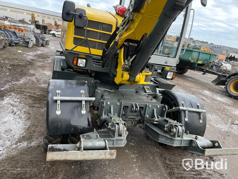 Hjulgrävare Neusson ew100 rotortilt, med tippvagn Bigab BT-8 -2018