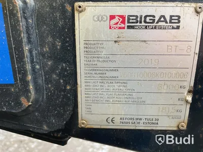 Hjulgrävare Neusson ew100 rotortilt, med tippvagn Bigab BT-8 -2018