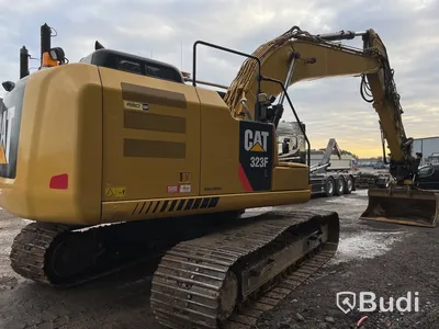 Grävmaskin CAT 323 FL -2017 |  Leica Geosystem