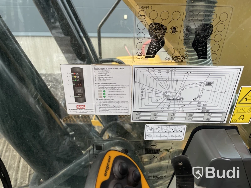 Grävmaskin CAT 323 FL -2017 |  Leica Geosystem