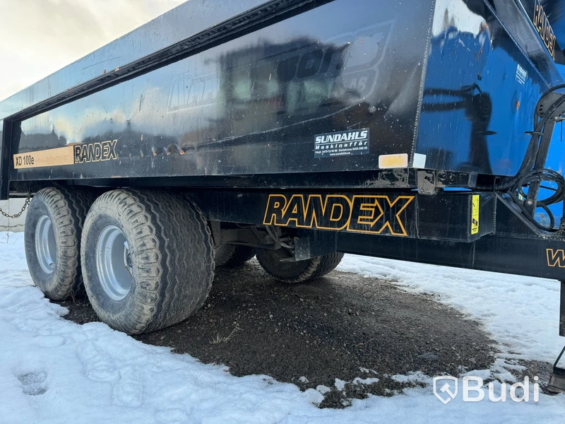 Dumpersläp Randex XD 100E -2018