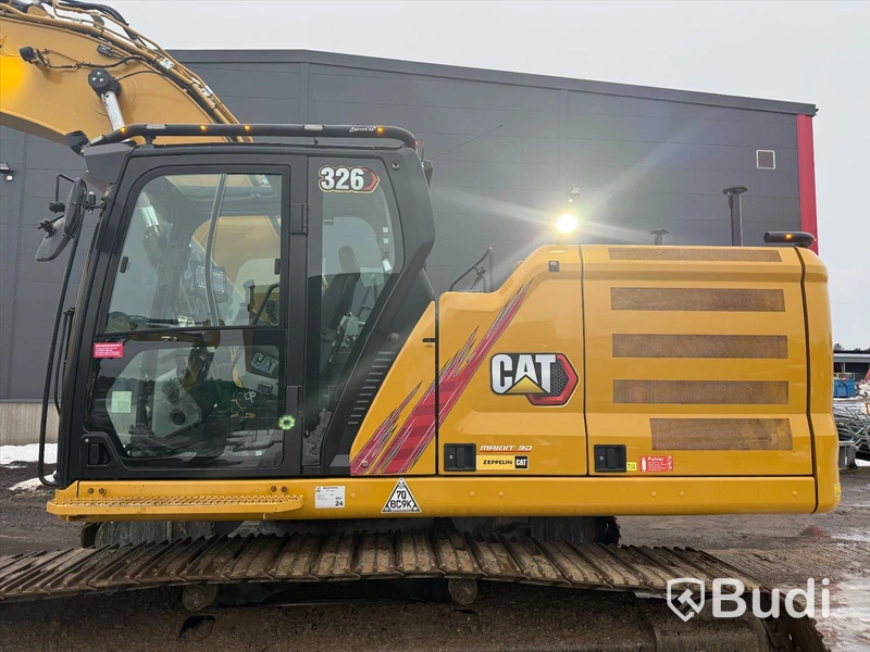 Grävmaskin CAT 326 -2021 Fullutrustad med reparationsavtal | Makin 3D | Inkl. redskap